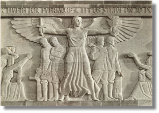 liberty memorial frieze