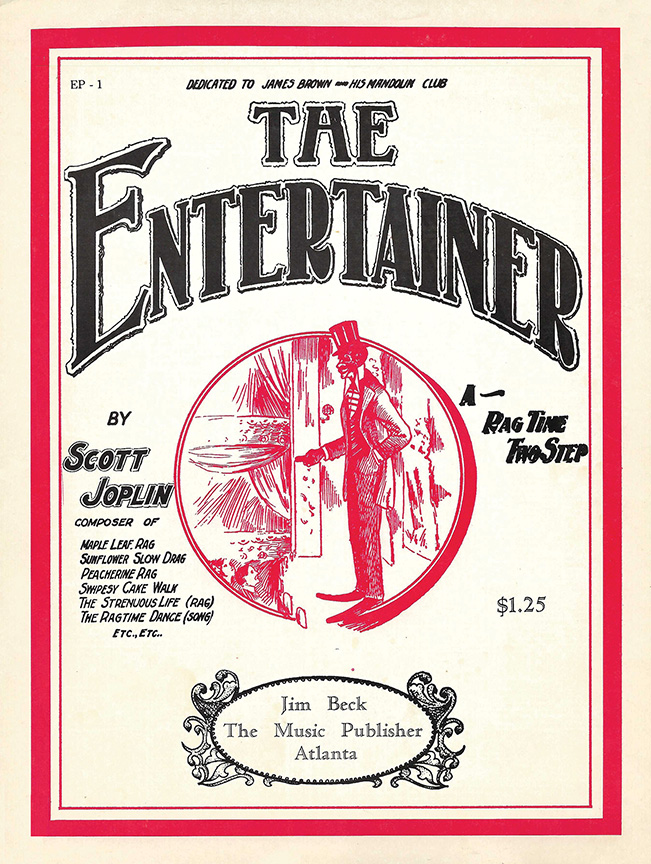 the entertainer a ragtime two step