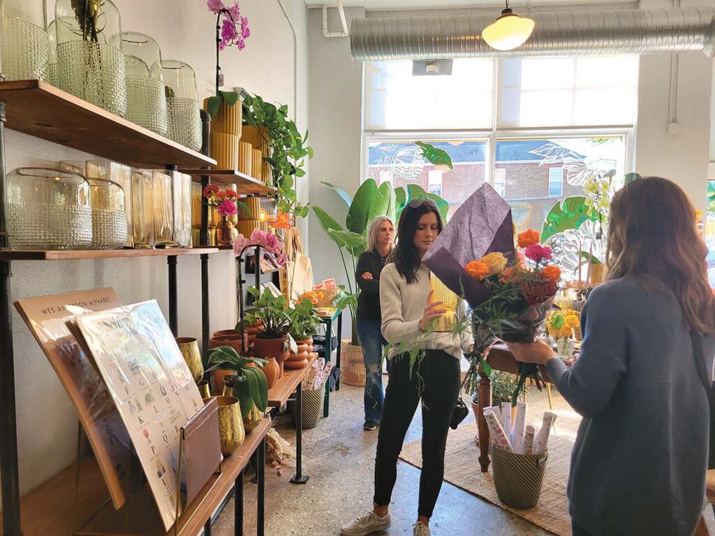 Grand Opening of Lily Floral Designs in Columbus Park
