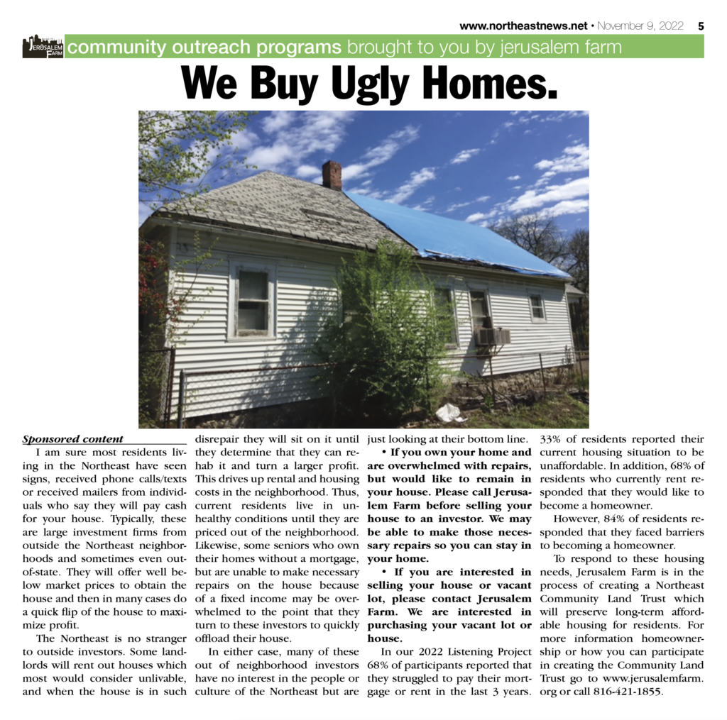 We Buy Ugly Homes.