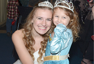fairy princess poses w another young girl.tif