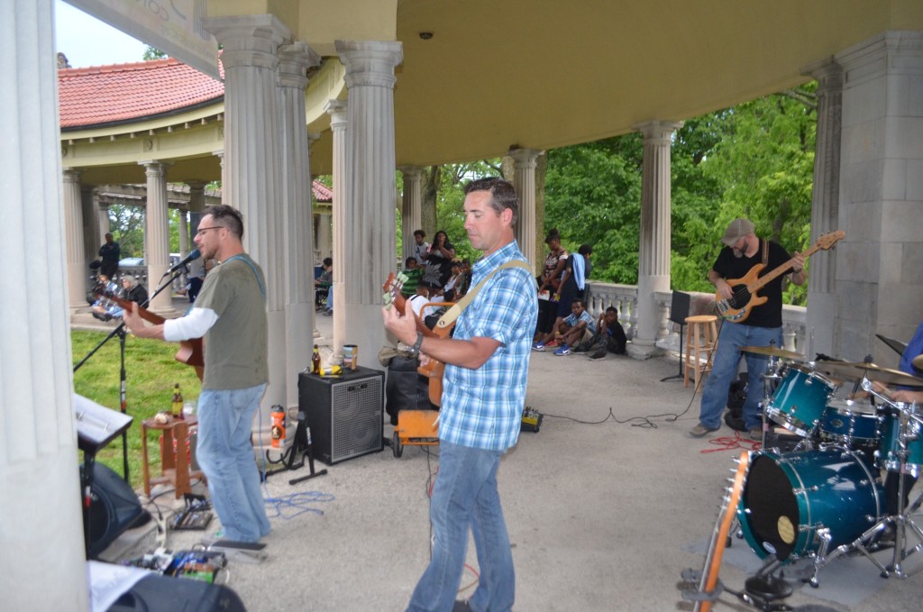 The Summer Dusk 2016 concert series is back on Saturday with live music from Triflemore and Rex Hobart. Above: a May 21 performance from the Pepper Sprouts.