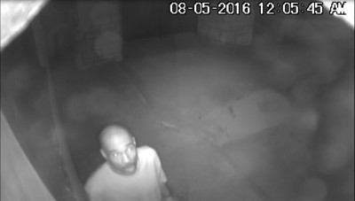 The Kansas City, Missouri Police Department released a photograph on August 15, 2016 of the above person of interest in a string of church burglaries in the Historic Northeast. 