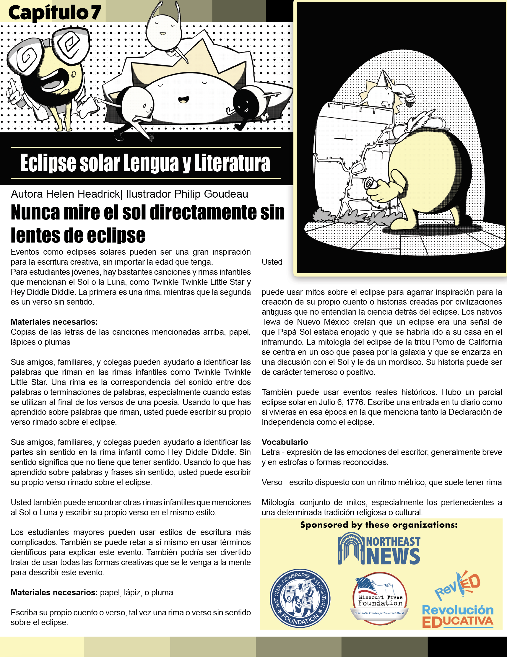 Capitulo 7: Eclipse solar Lengua y Literatura