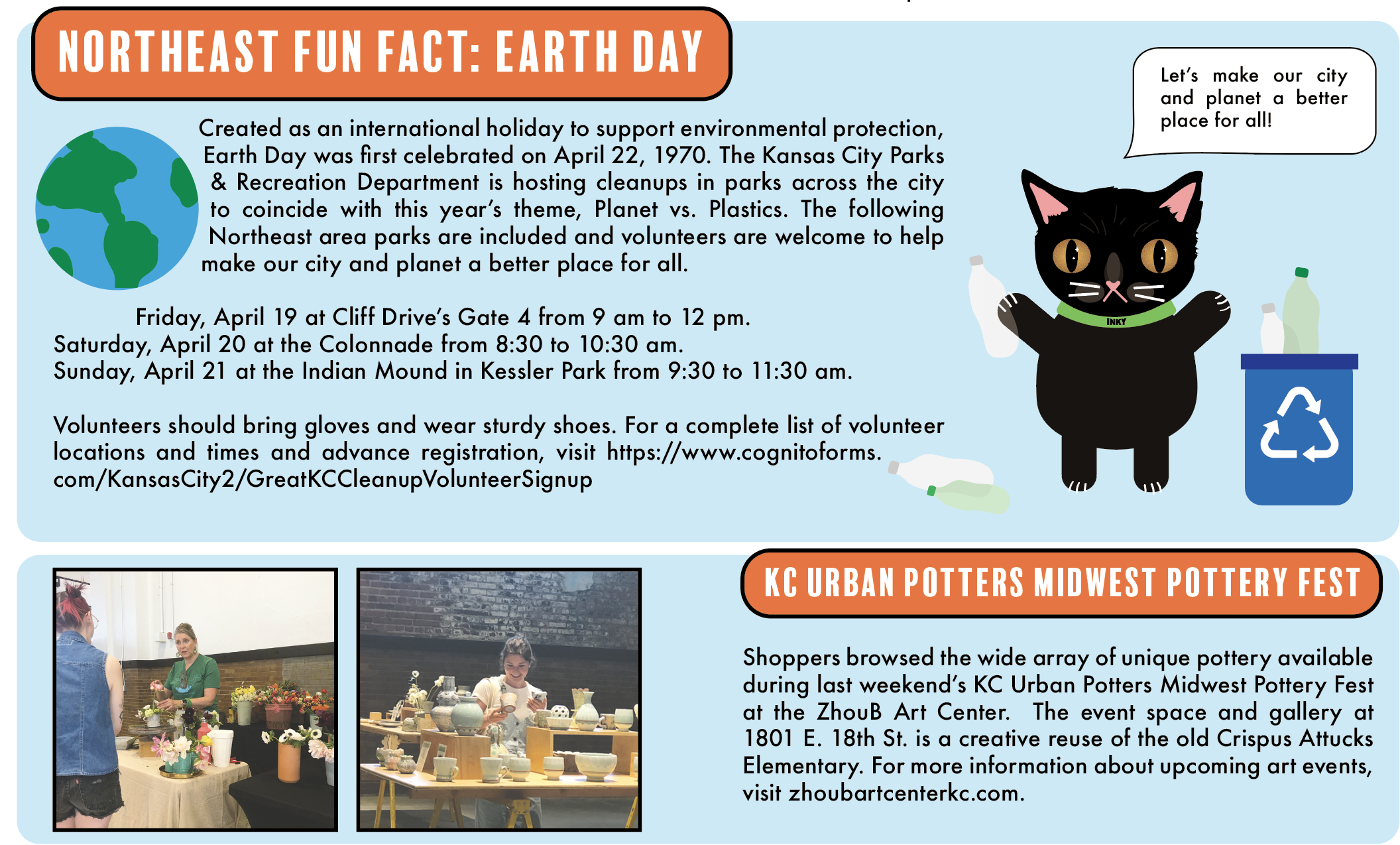 Northeast fun fact: Earth day 