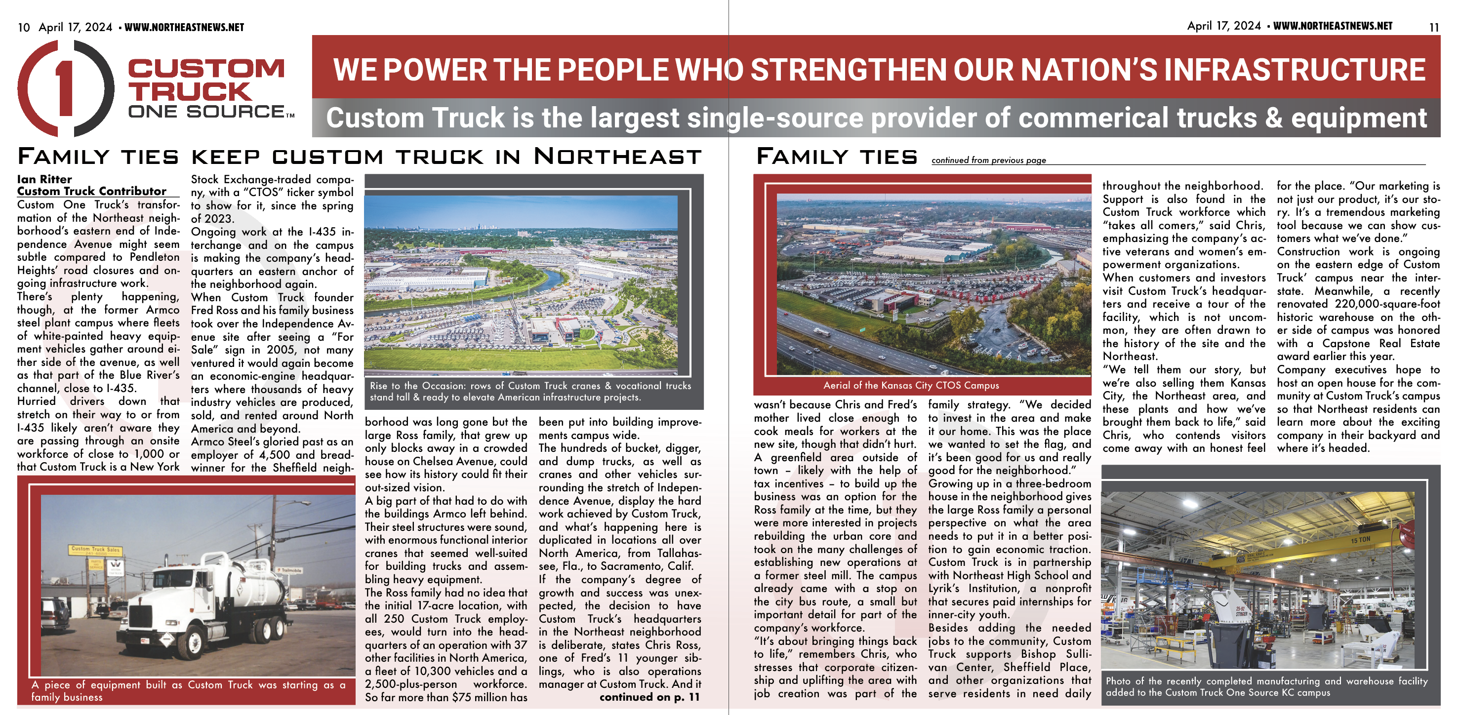 Family ties keep custom truck in Northeast