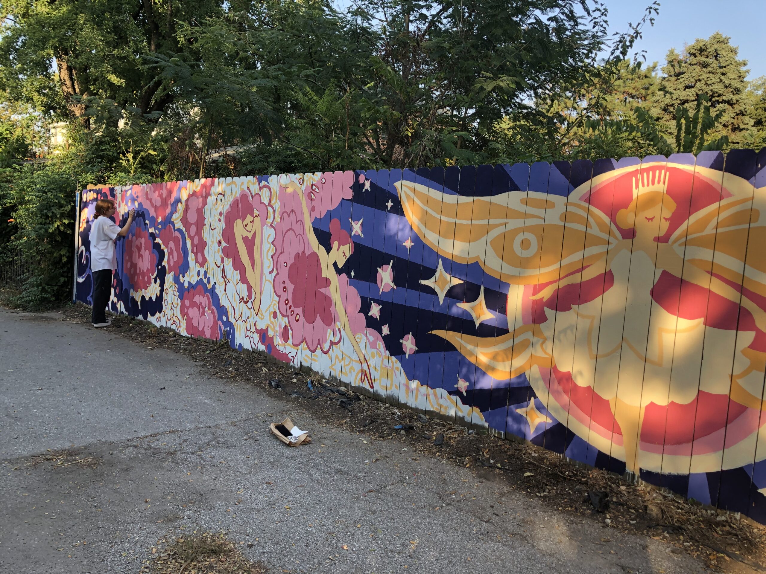 Community Art Brightens Neighborhood Spaces