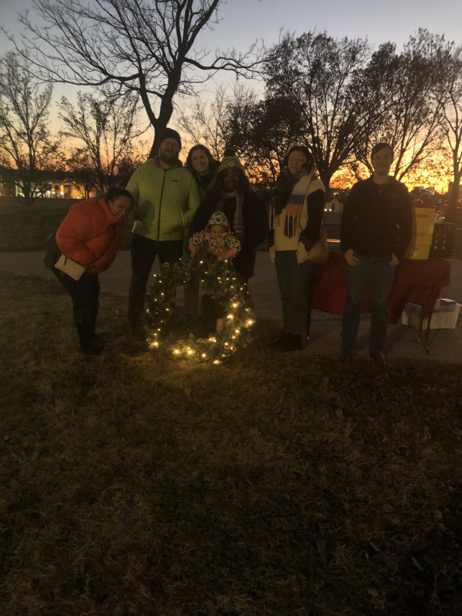 Community Spreads Holiday Cheer at Prospect Plaza Park