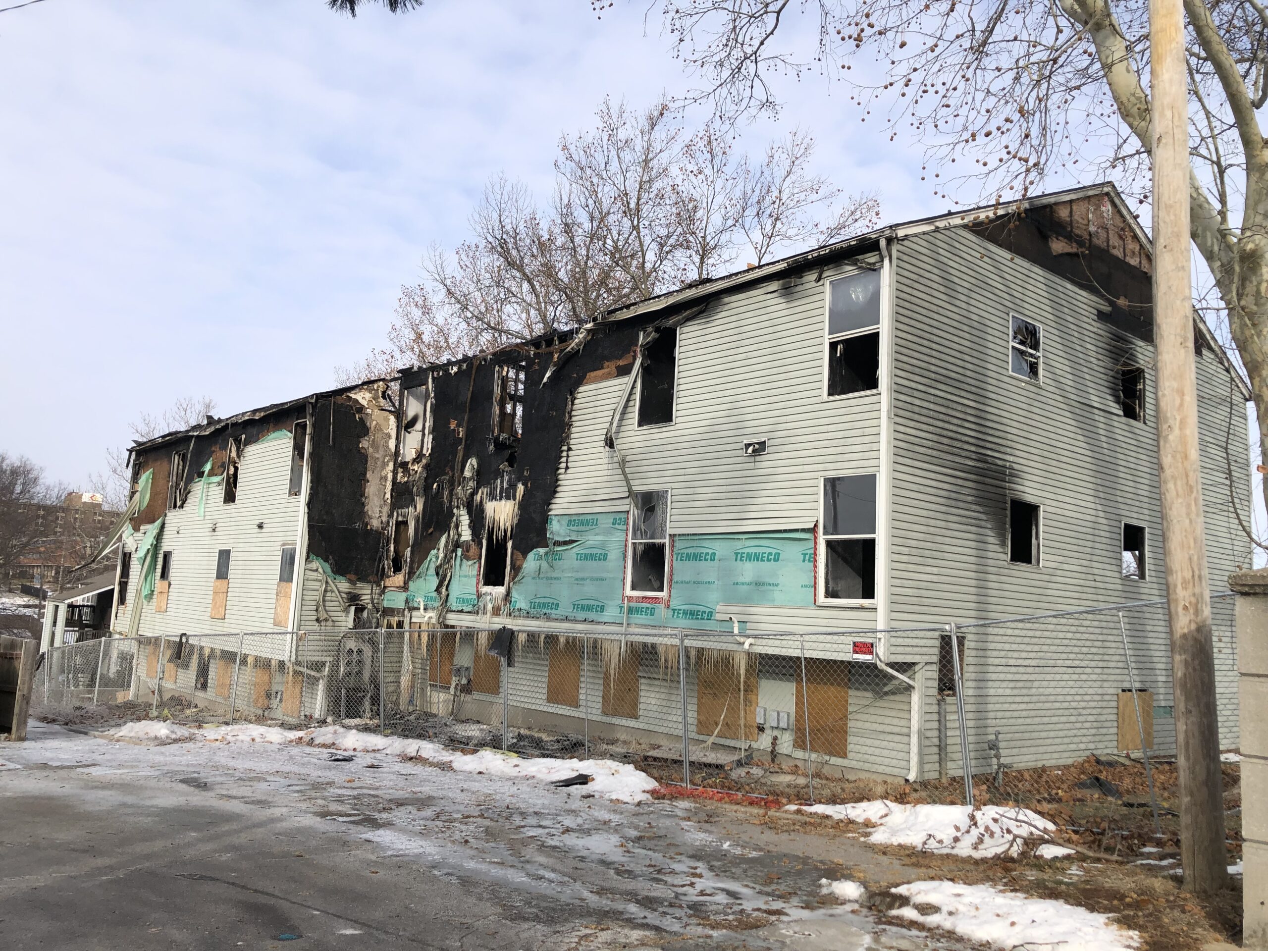 Vacant Apartment, Scene of Sunday Blaze — Updated