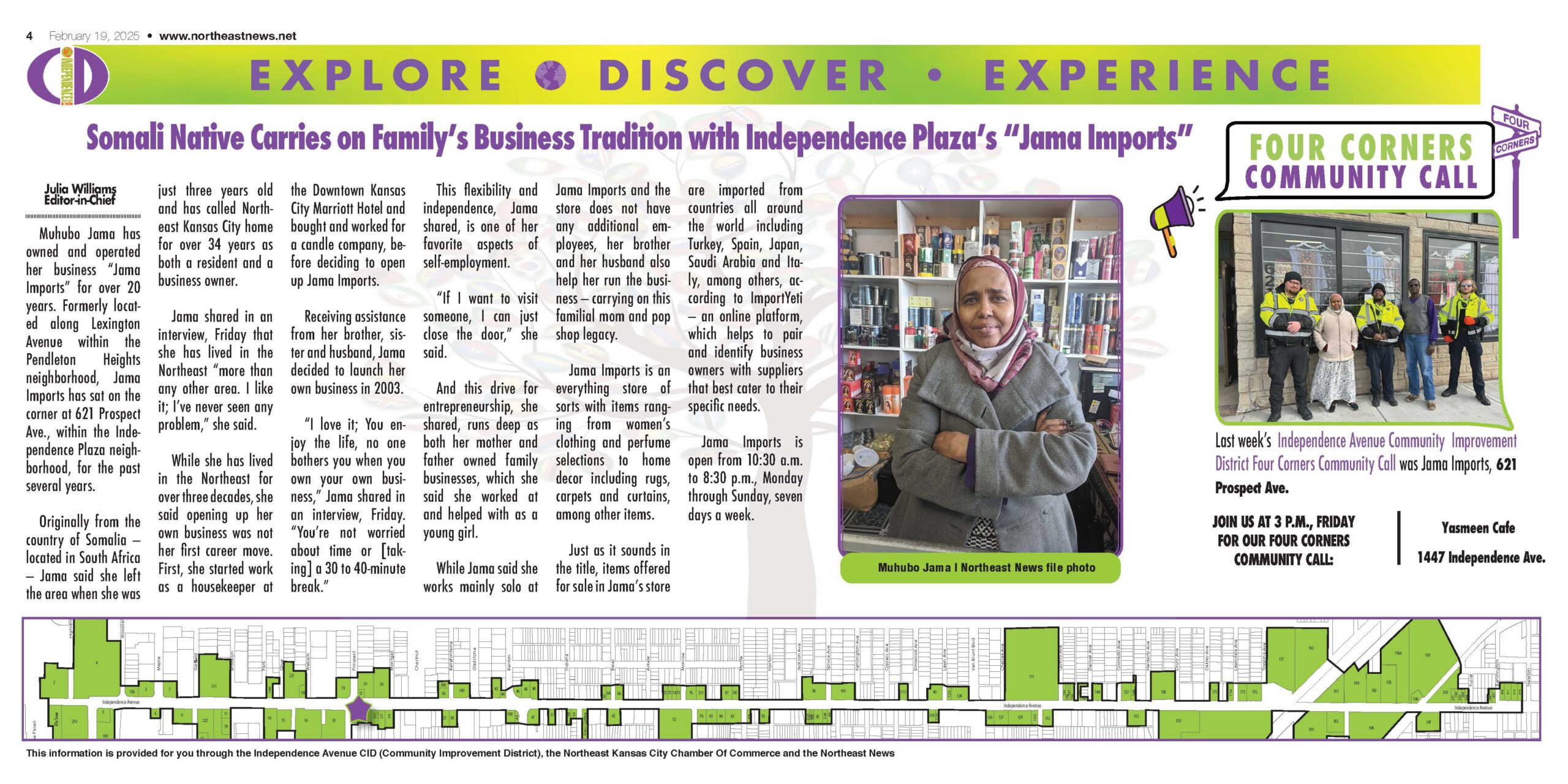 Somali Native Carries on Family’s Business Tradition with Independence Plaza’s “Jama Imports”