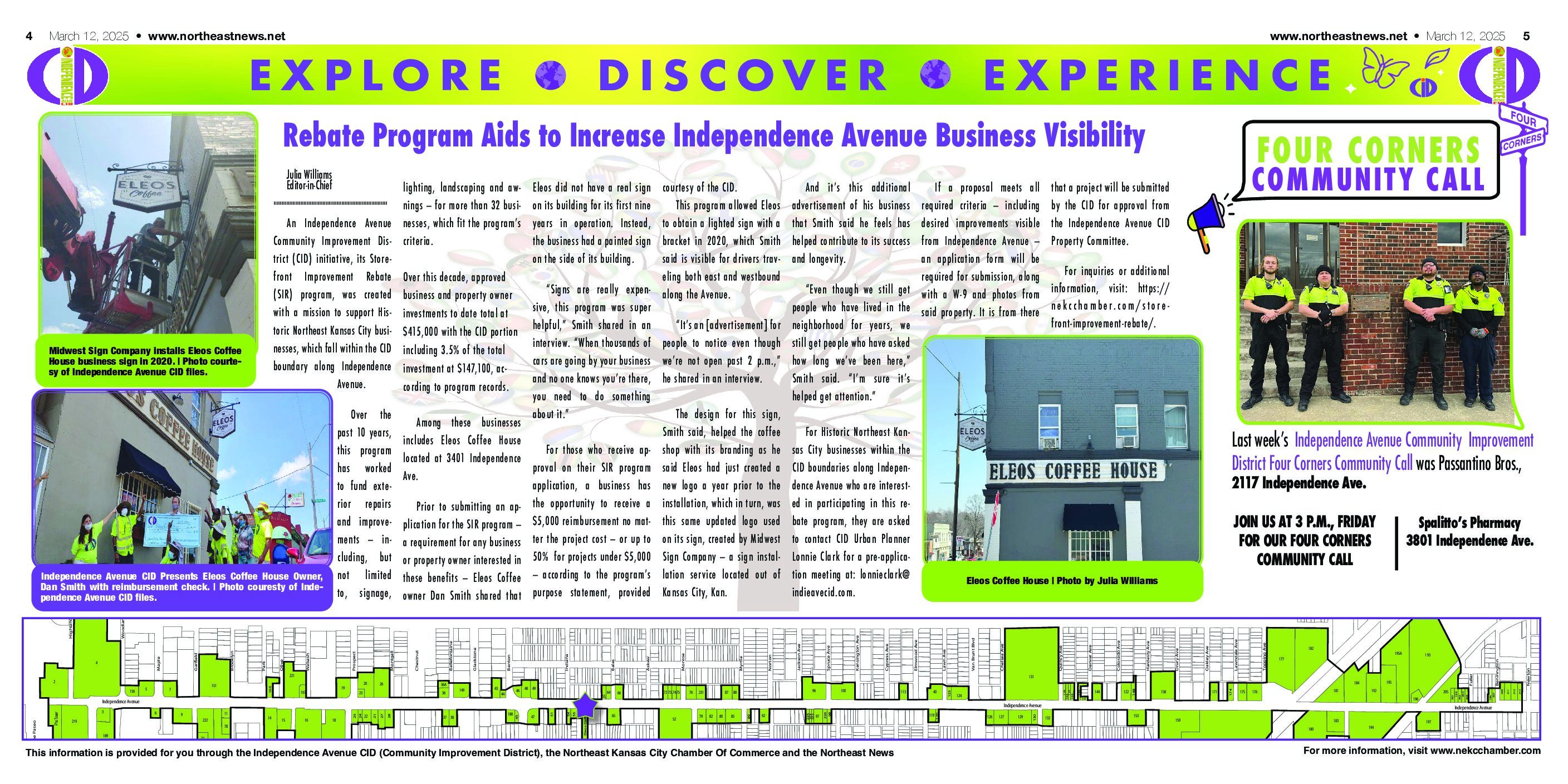 Rebate Program Aids to Increase Independence Avenue Business Visibility